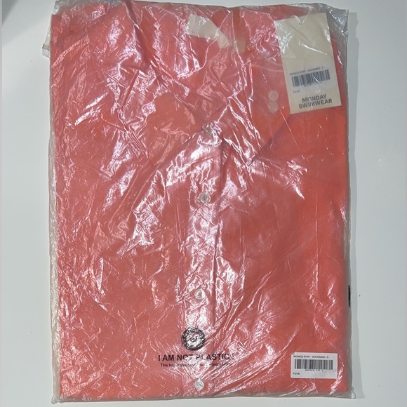 Monday Swimwear MONACO LINEN SHIRT IN SUNKISSED - Picture 1 of 8